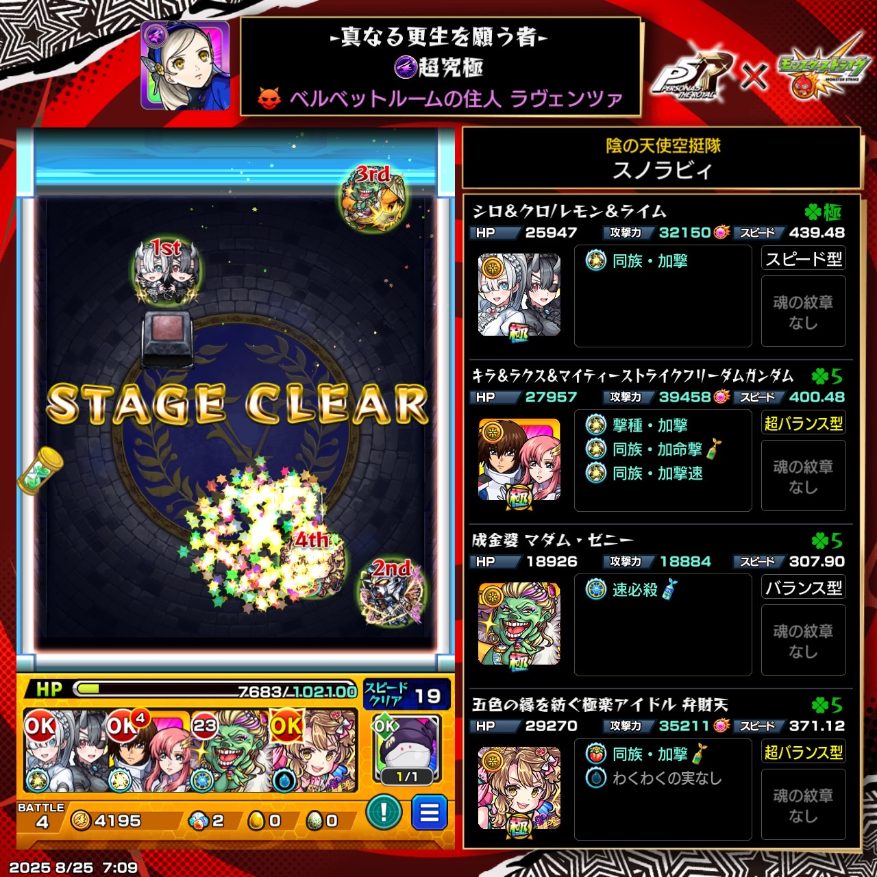 激闘でした(ゲームの話です)